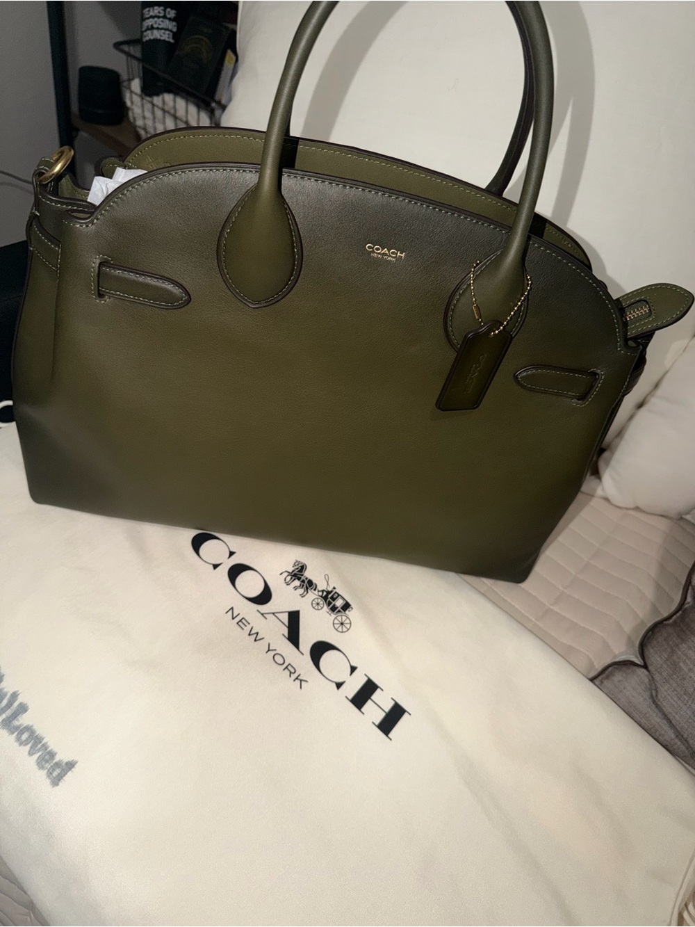 Coach Re Loved Empire 40 Olive